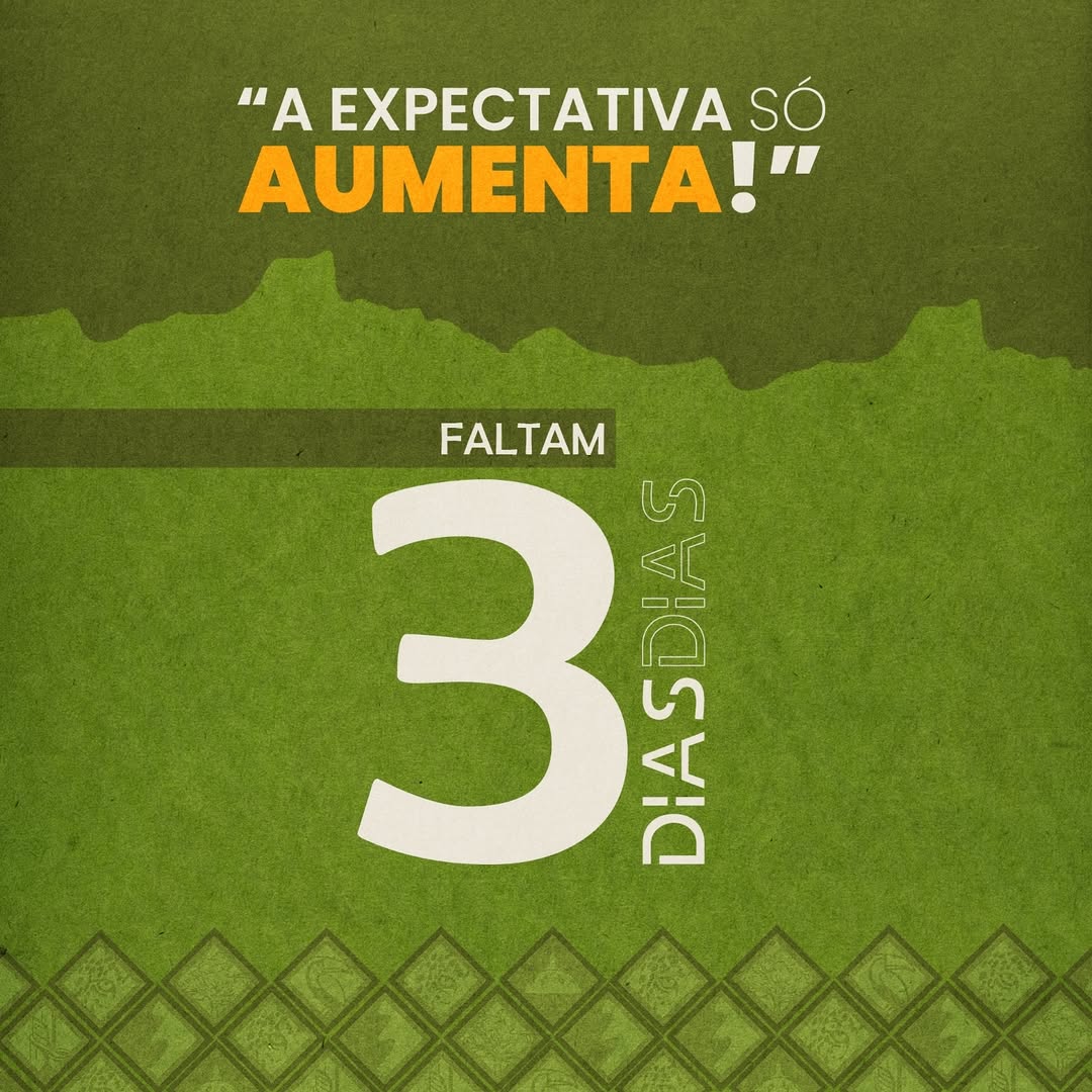 Faltam 3 Dias!