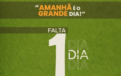 Amanhã é o grande dia!