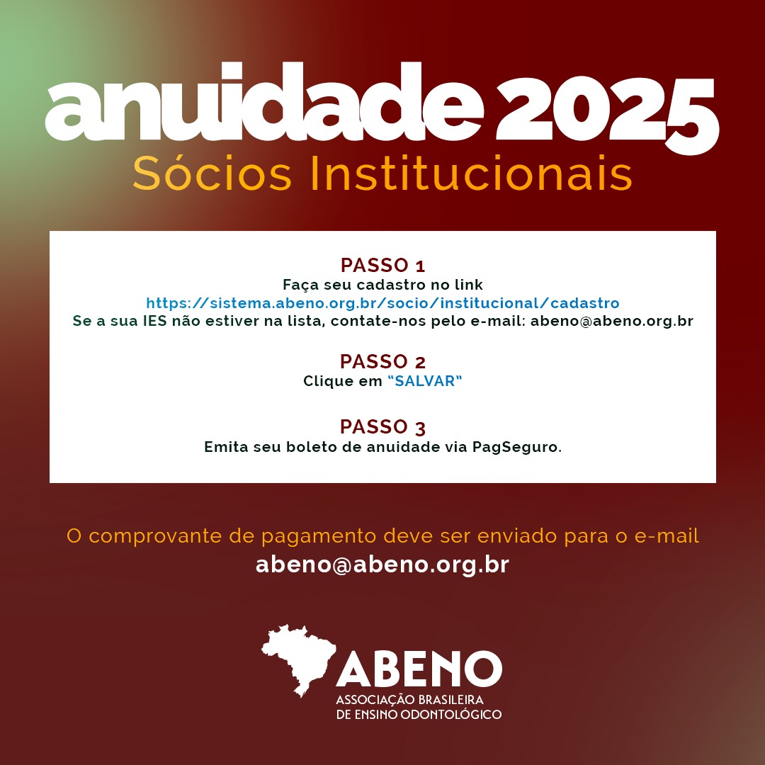 Associe sua Instituição à ABENO em 2025!