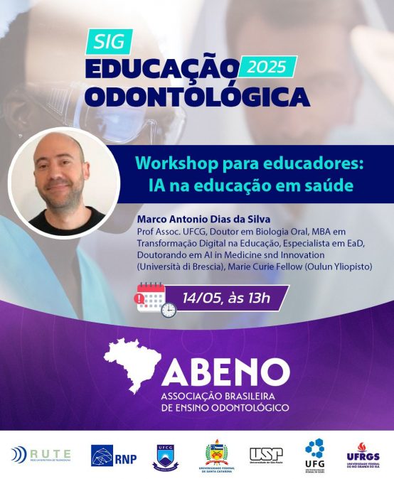 Workshop para educadores: IA na educação em saúde
