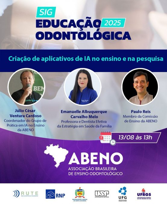 Participe do SIG Educação Odontológica de agosto