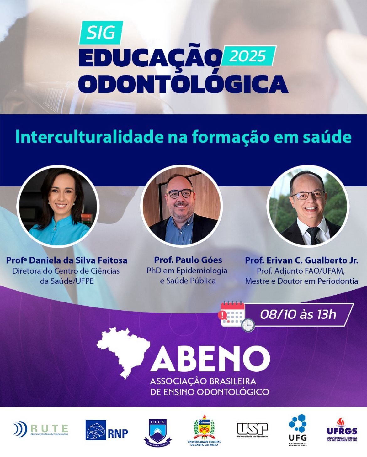 Participe do SIG Educação Odontológica de outubro!