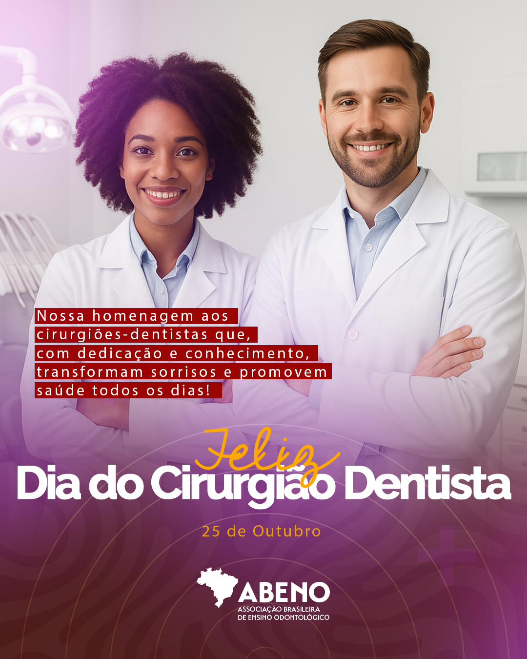 Nossa homenagem aos cirurgiões-dentistas! Nossa homenagem aos cirurgiões-dentistas!