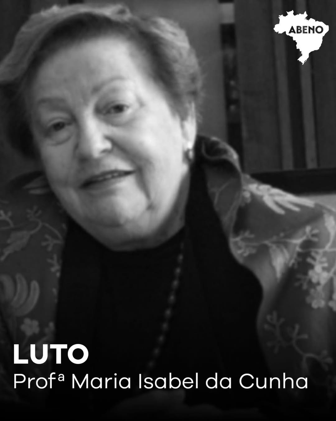 LUTO – Profª Maria Isabel da Cunha