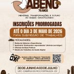 Prazo prorrogado para submissão de trabalhos da 61ª Reunião da ABENO