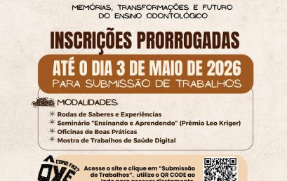 Prazo prorrogado para submissão de trabalhos da 61ª Reunião da ABENO