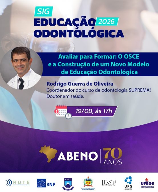 Participe do SIG Educação Odontológica de agosto!
